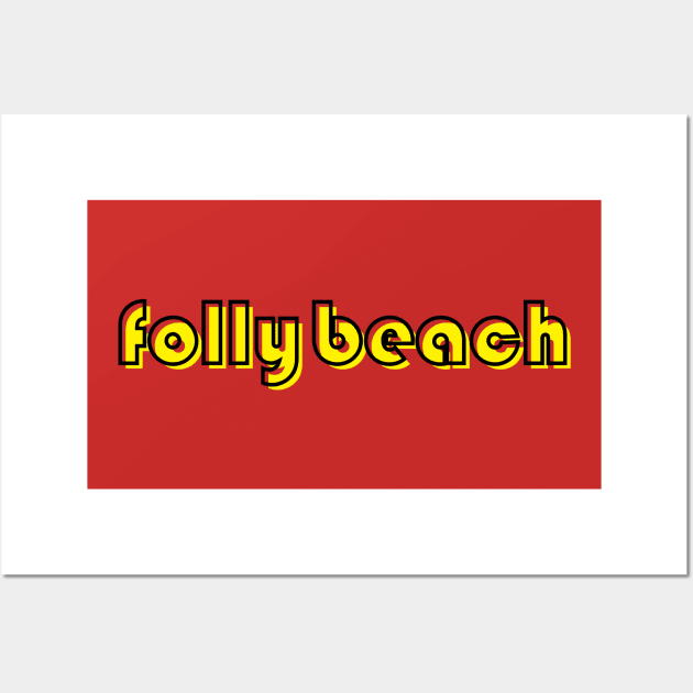 Folly Beach Wall Art by TMD Creative Studio